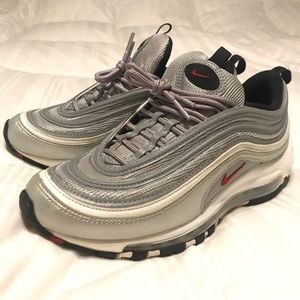Nike Air Max 97 OG QS Silver Bullet Womens Sneakers 8.5